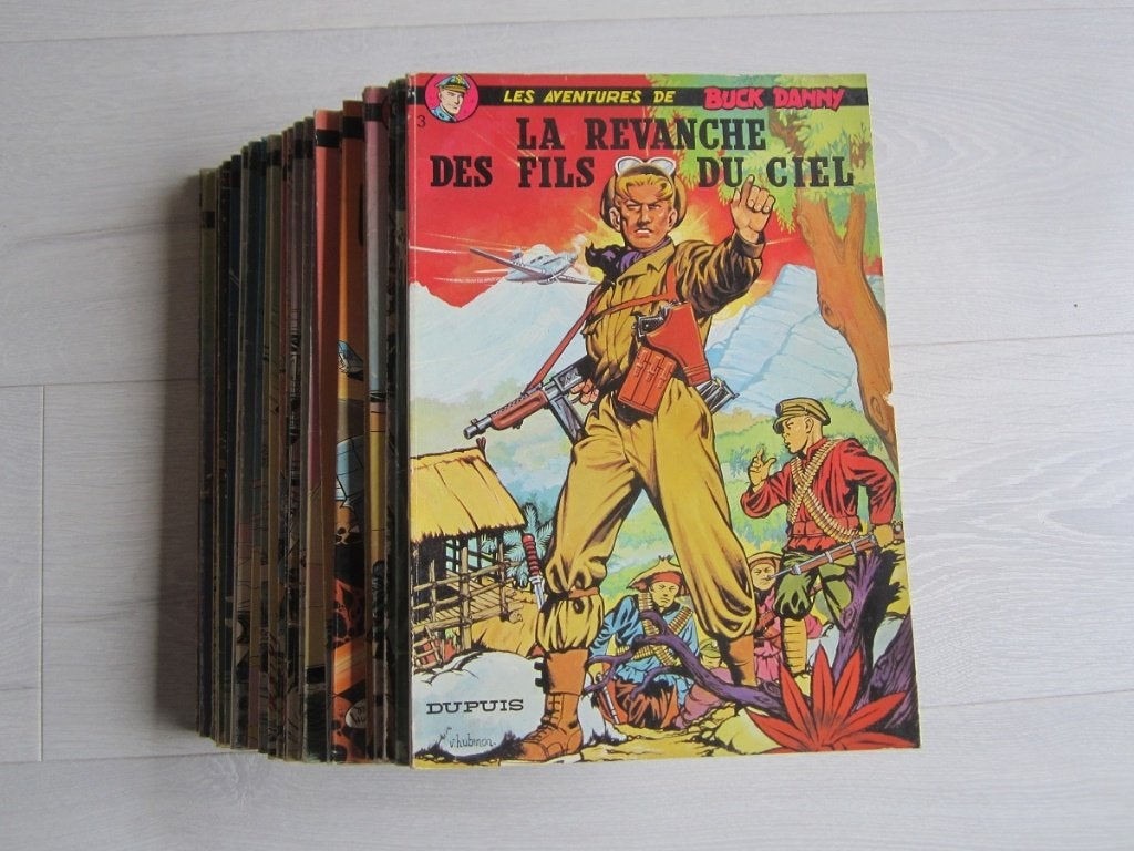 Buck Danny brochées - 2,50Eur / pièce, Plusieurs BD, Enlèvement ou Envoi, Utilisé, Hubinon.