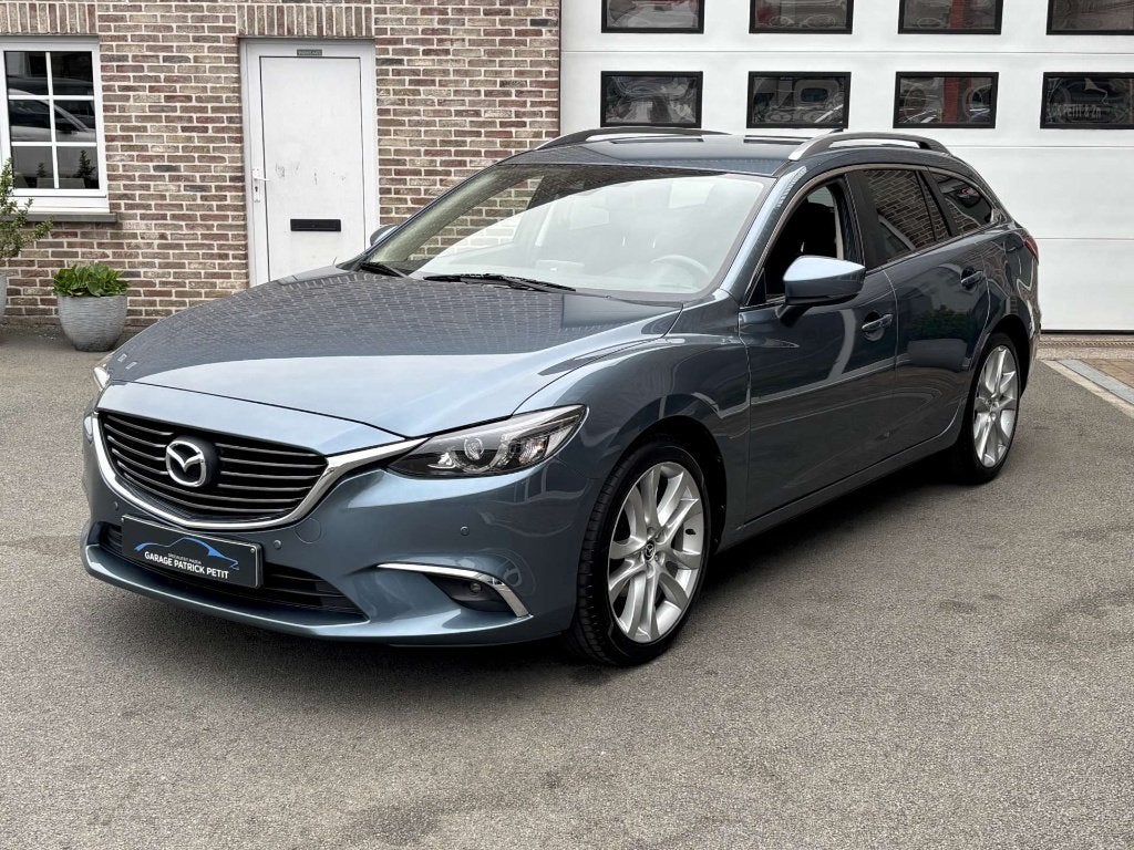Mazda 6 2.0 SKY-G Break Nakama / Automaat / 142000km, Auto's, Stof, 139 g/km, 4 cilinders, Bedrijf