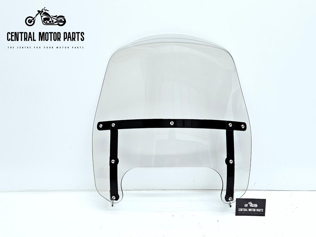 Pare-brise 15 pouces Light Smoke Fat Bob 2018-2024, Motos, Enlèvement ou Envoi, Utilisé