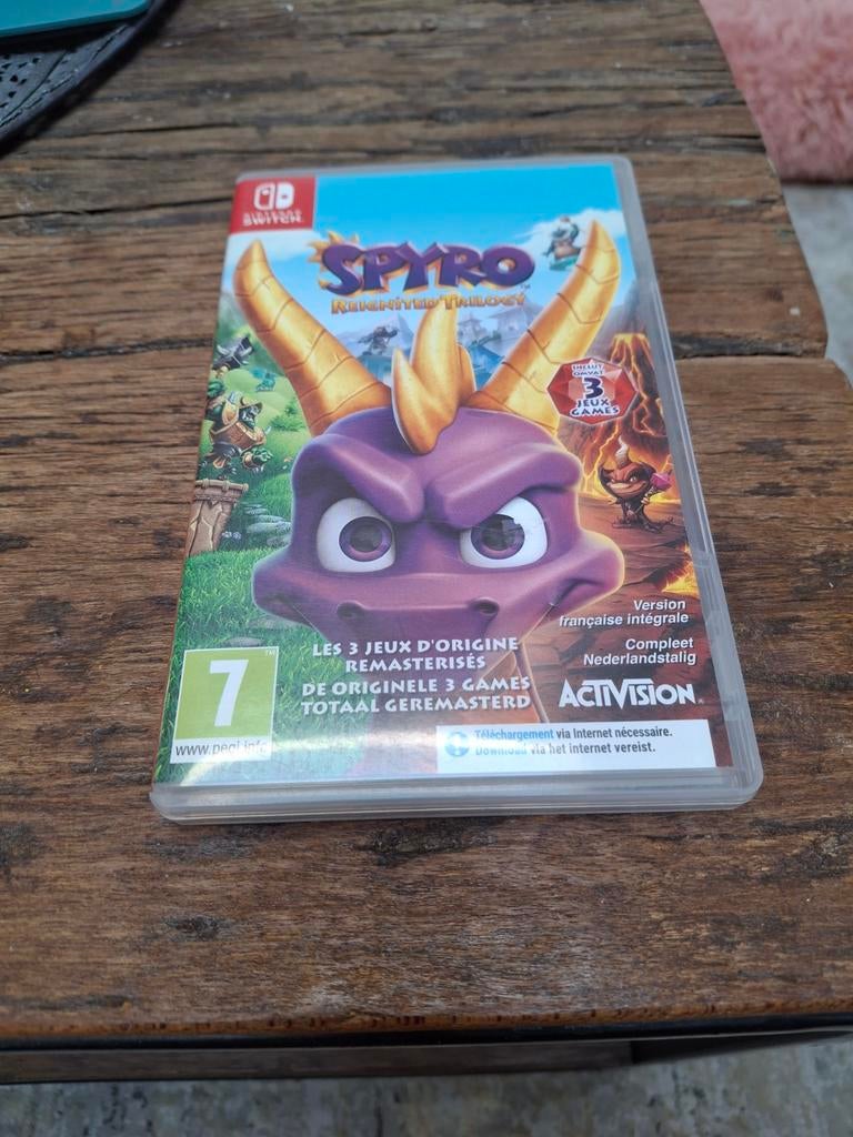 Spyro Reignited Trilogy Nintendo Switch, Enlèvement