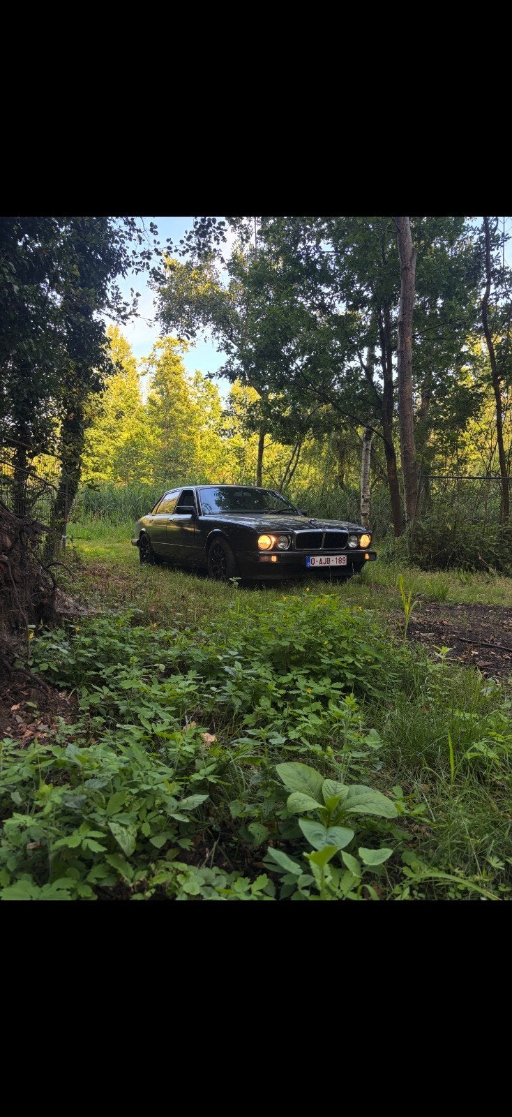 Jaguar XJ6 1989 oldtimer tripel black met sterrenhemel!, Auto's, Jaguar, Particulier, Elektrische ramen, Elektrisch, Leder, Ophalen