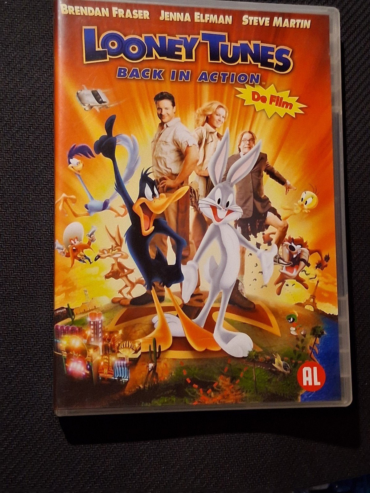 dvd Looney tunes back in action, de film, CD & DVD, Enlèvement ou Envoi, Tous les âges, Comme neuf, Néerlandais