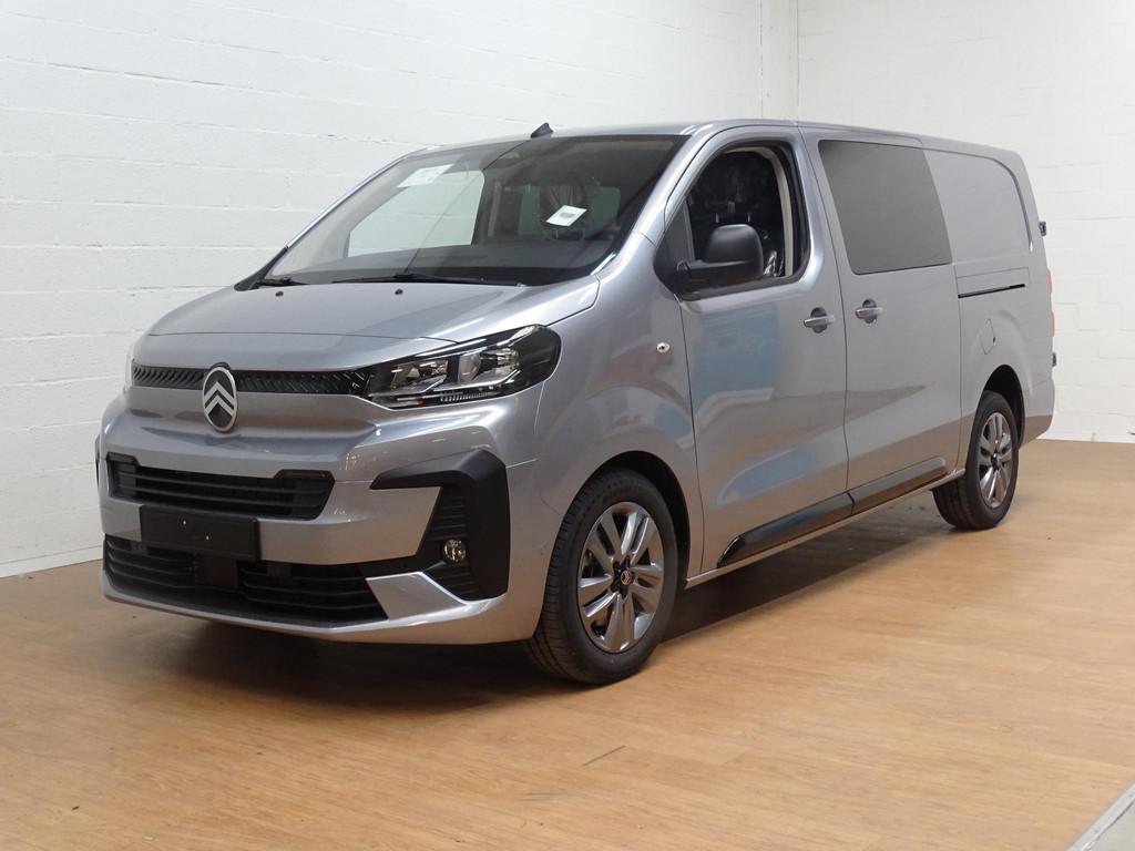 Citroën Jumpy XL 2.2 BlueHDi 180 S&S EAT8 DC, Auto's, 4 deurs, Stof, Zwart, 4 cilinders