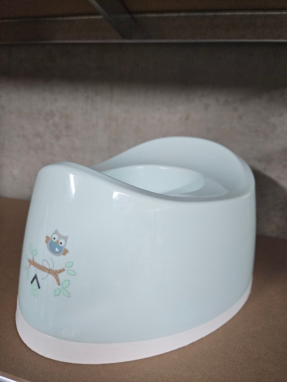 Potje Bébé Jou uiltjes, Ophalen