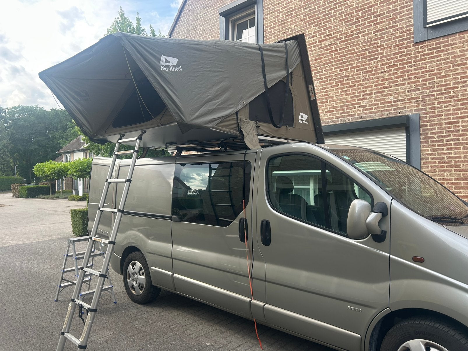 Daktent femkes alu khosi family, Ophalen, Zo goed als nieuw, Tot en met 4