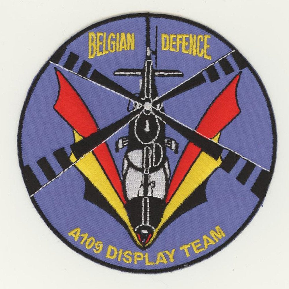 BAF luchtmacht patch A-109 display team 2010, Verzamelen, Verzenden, Luchtmacht, Embleem of Badge