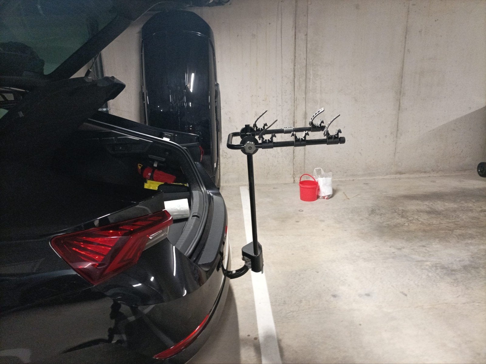 fietsdrager, Ophalen, Zo goed als nieuw, Trekhaakdrager