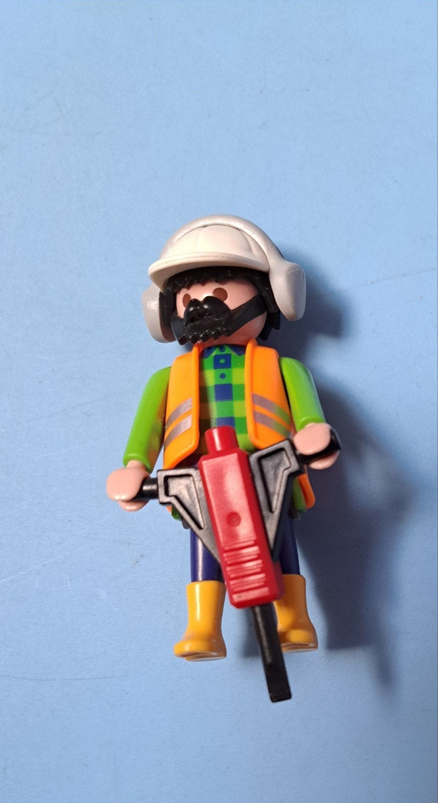 Playmobil ouvrier chantier, Enlèvement