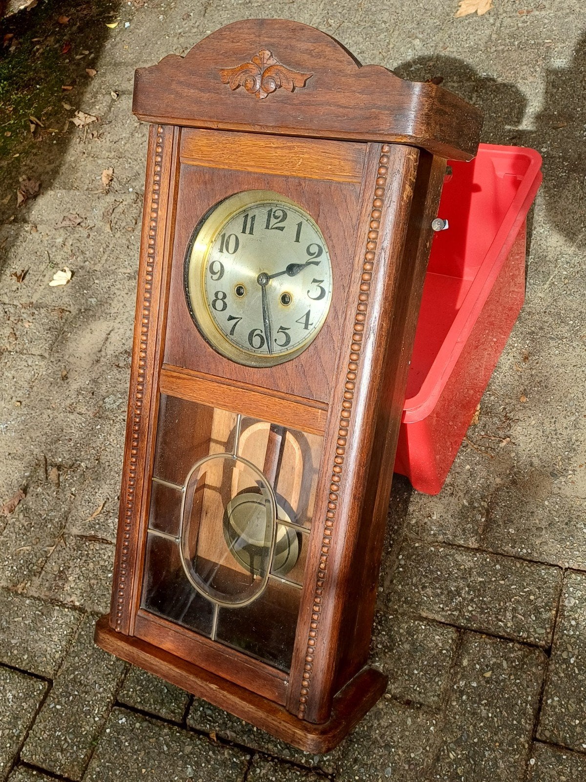 Horloge murale ancienne - plus de 100 ans, Enlèvement ou Envoi