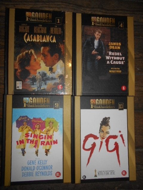 DVD's - Gouden Filmklassiekers / 4  voor 5 €, Cd's en Dvd's, Ophalen of Verzenden, Zo goed als nieuw