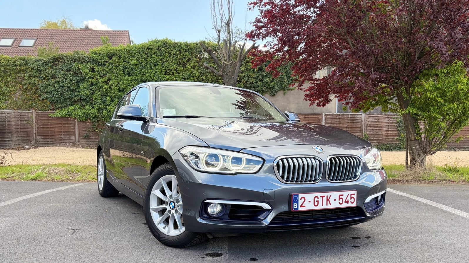 BMW 118i F20 (2016) – Topstaat |/Automaat /ruilen of te koop, Automaat, 1 Reeks, Leder, Berline