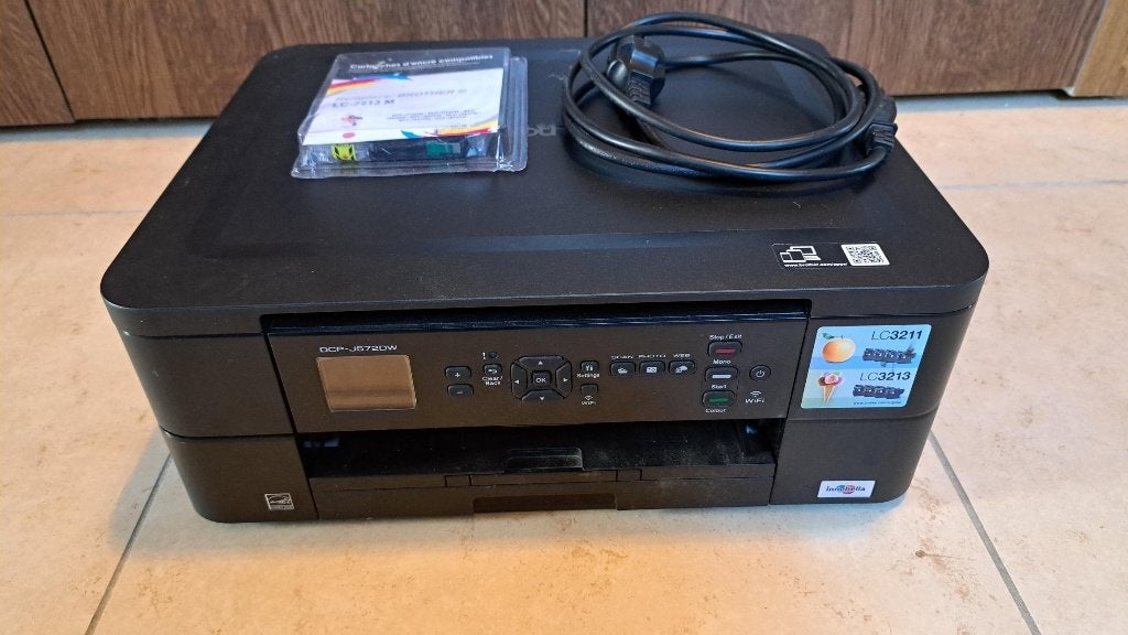 BROTHER-printer, Computers en Software, Kleur printen, Gebruikt, Inkjetprinter, All-in-one