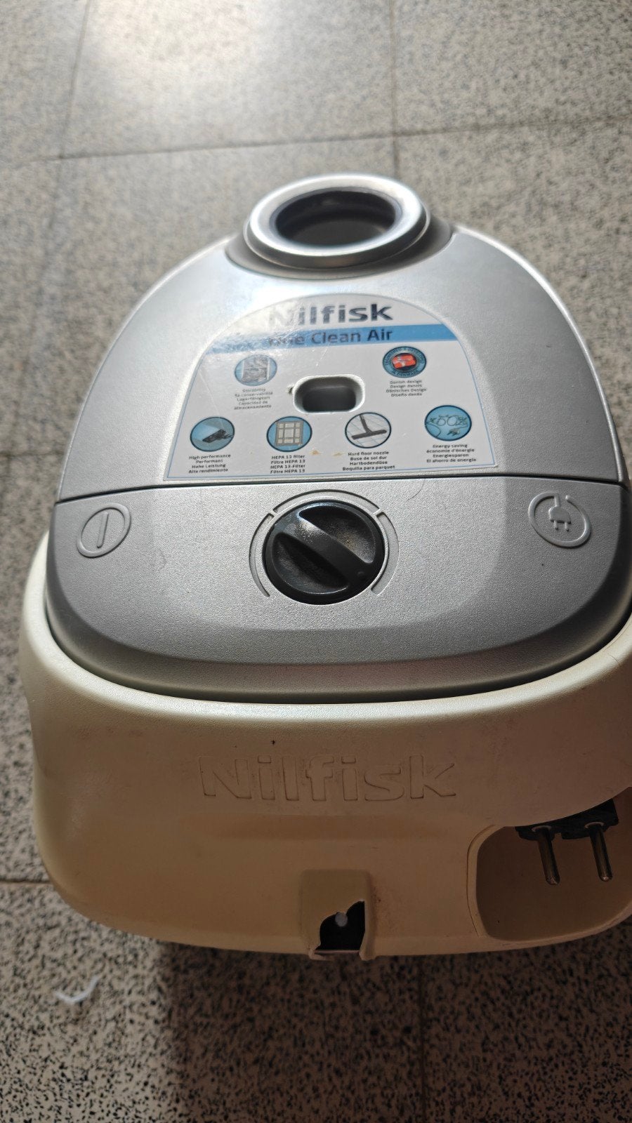 gratis Nilfisk one met defect, Ophalen