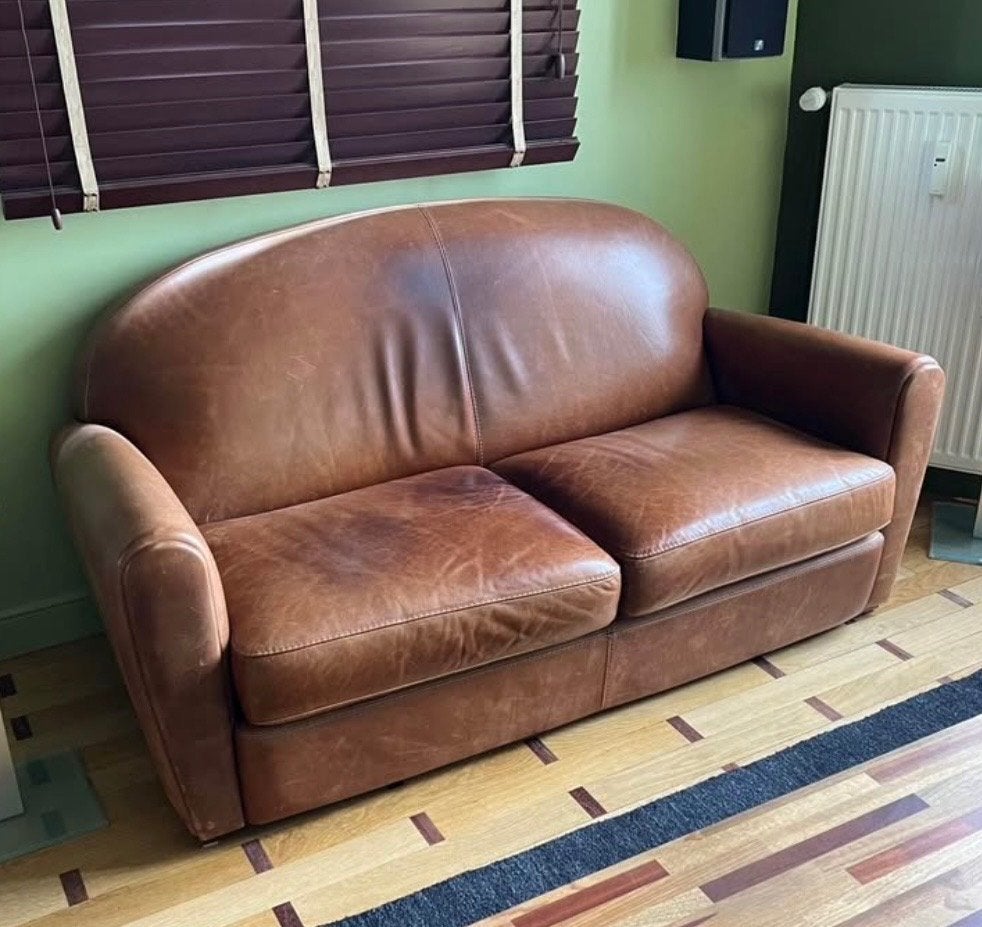 Canapé Duvivier Mermoz & Victoria, 75 à 100 cm, Club sofa, Enlèvement, Utilisé