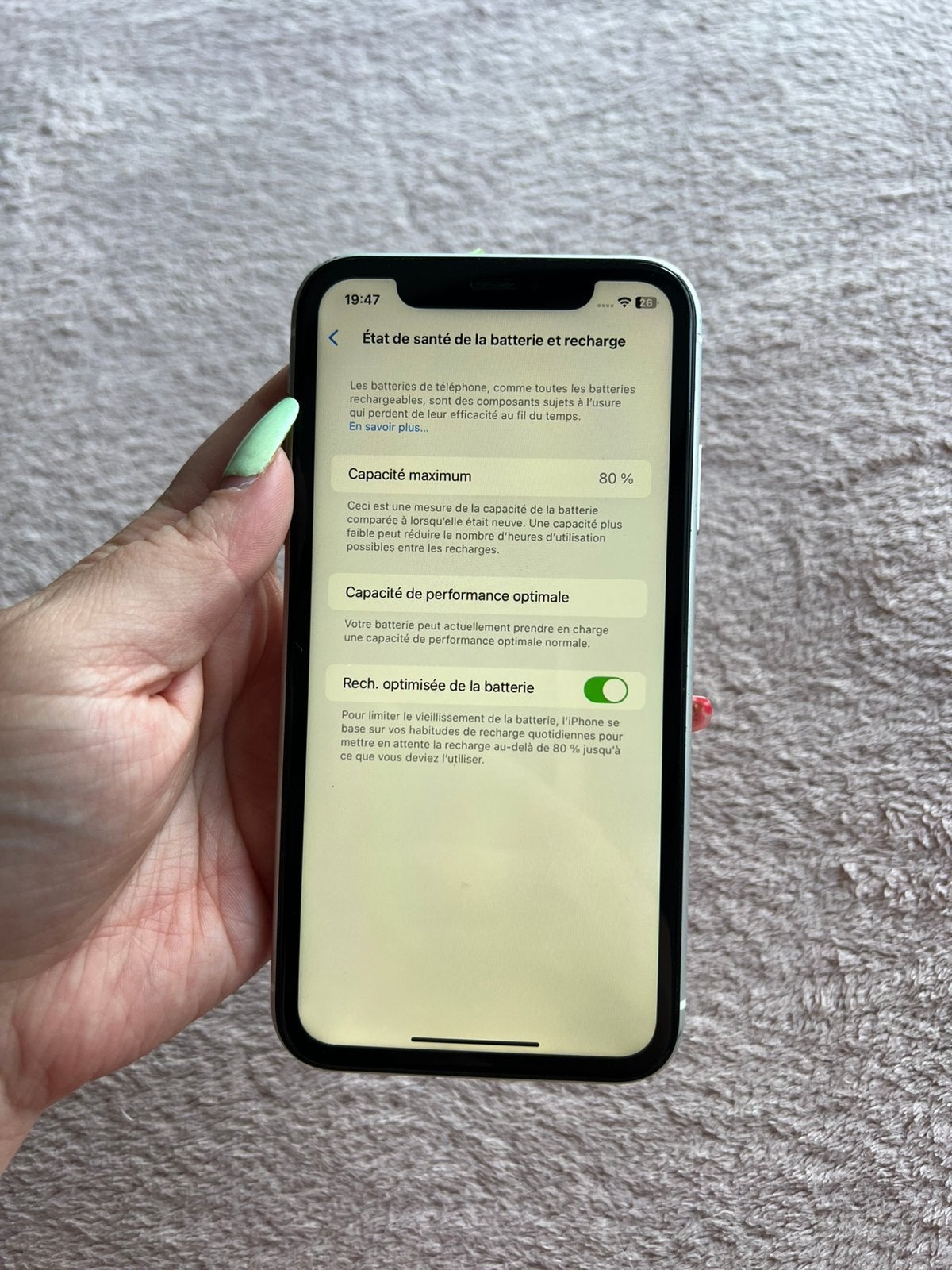 Iphone Xr, Télécoms, Avec simlock (verrouillage SIM), 80 %, IPhone XR, Enlèvement