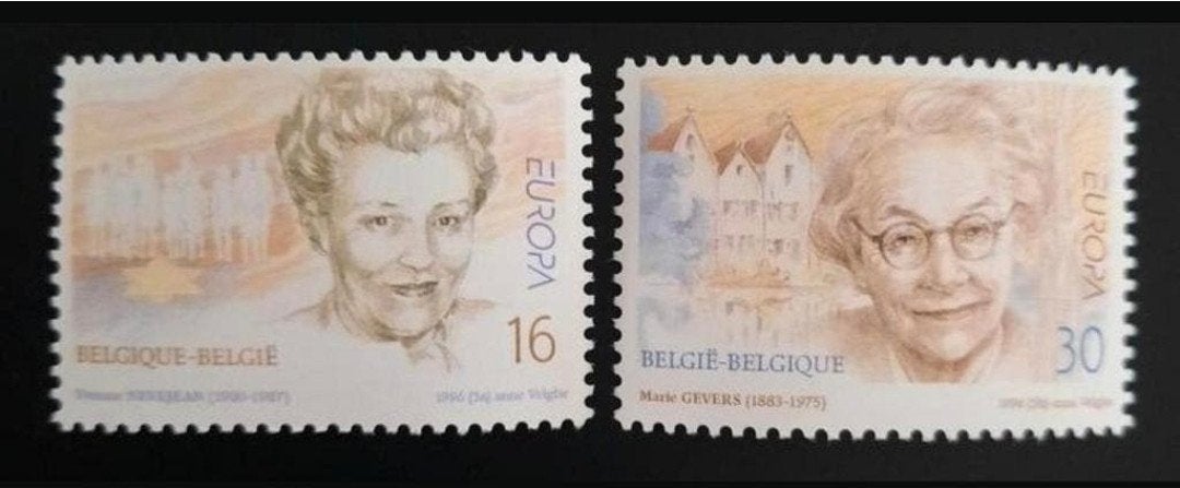 Belgique : COB 2636/37 ** Europe 1996., Sans timbre, Neuf, Enlèvement ou Envoi, Timbre-poste