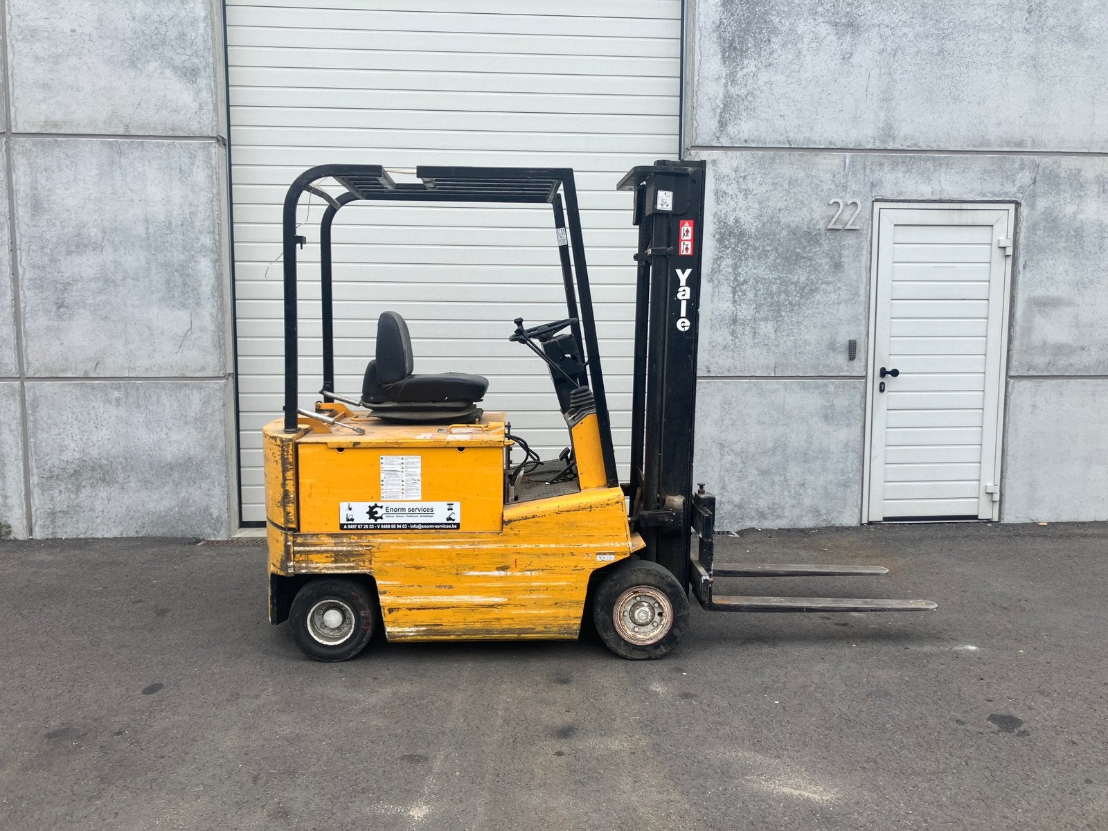 Heftruck Yale 2Ton elektrisch, Zakelijke goederen, Ophalen of Verzenden