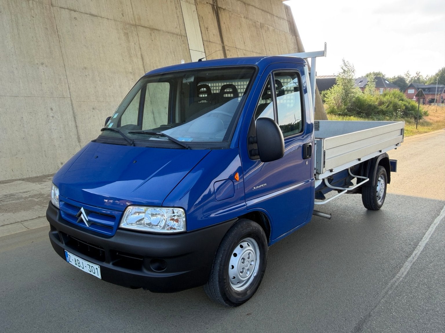 Citroen jumper 2.2hdi openlaadbak 77dkm nieuwsttaat maxii, Bedrijf, Onderhoudsboekje, Te koop, Centrale vergrendeling