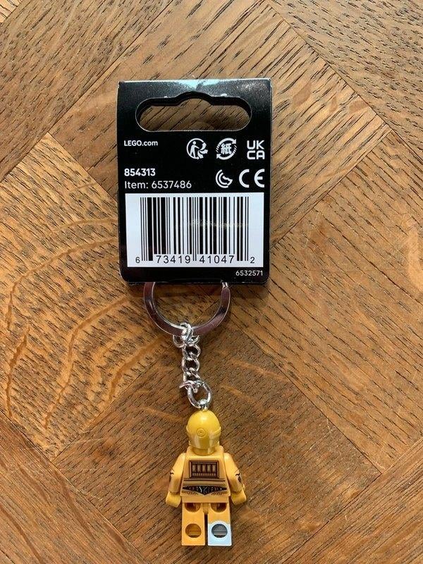 minifig Lego - C-3PO sleutelhanger 854313, Ophalen of Verzenden, Nieuw, Sleutelhanger, Lego