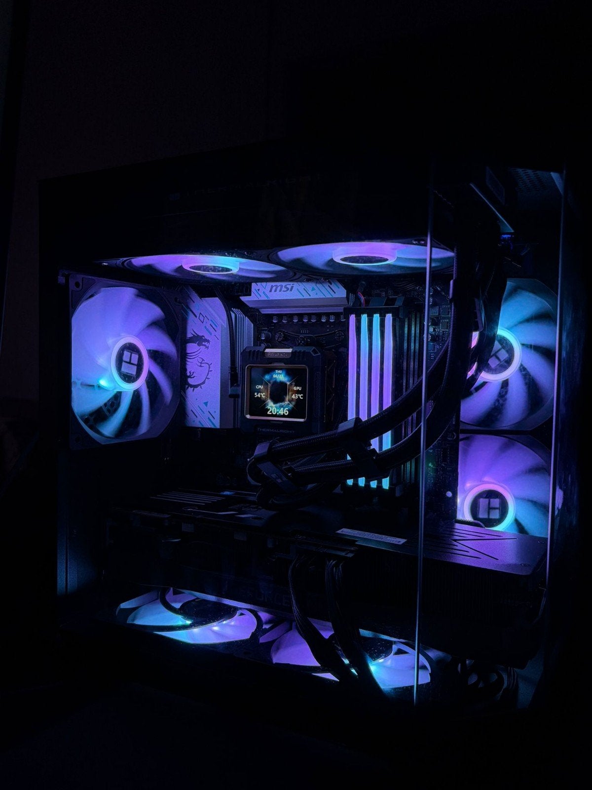 Gaming PC RTX3080Ti Ryzen 7 7800X3D 16 GB DDR5 1 TB nvme new, Ophalen, Nieuw, Gaming, Met videokaart