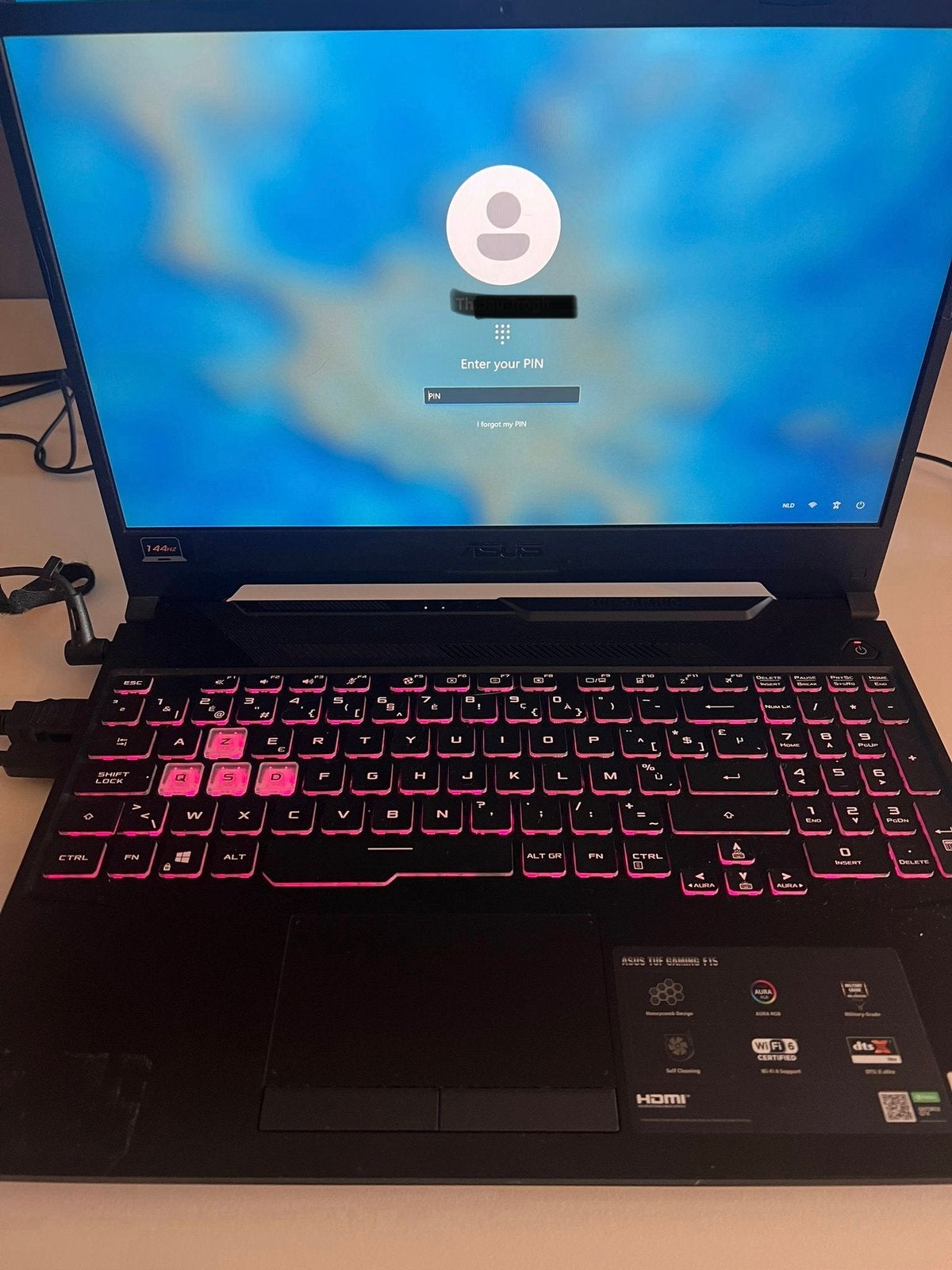 Gaming laptop / Gaming scherm / Gaming muis., Informatique & Logiciels, 8 GB, Comme neuf, Enlèvement, Gaming