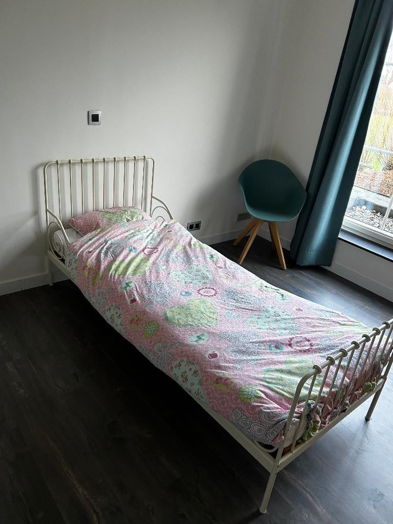 Bed éénpersoons, Huis en Inrichting, Ophalen, Eenpersoons, Romantisch, Zo goed als nieuw