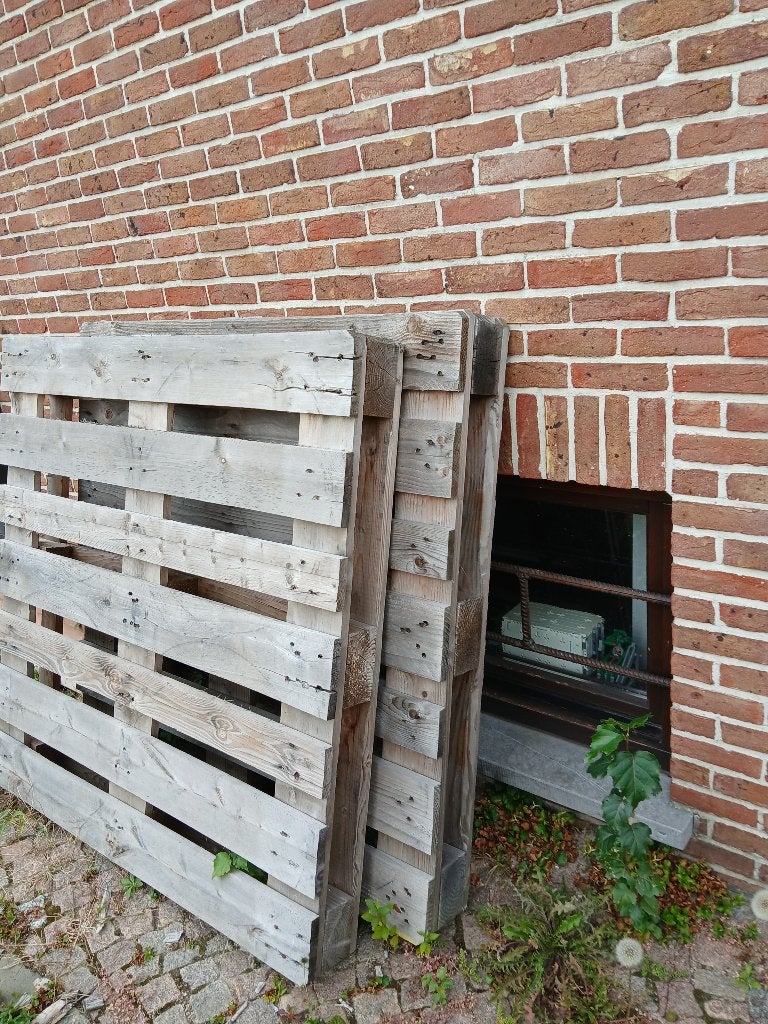 Gratuit: 2 palettes en bois, Bricolage & Construction, Enlèvement, Utilisé, Palette