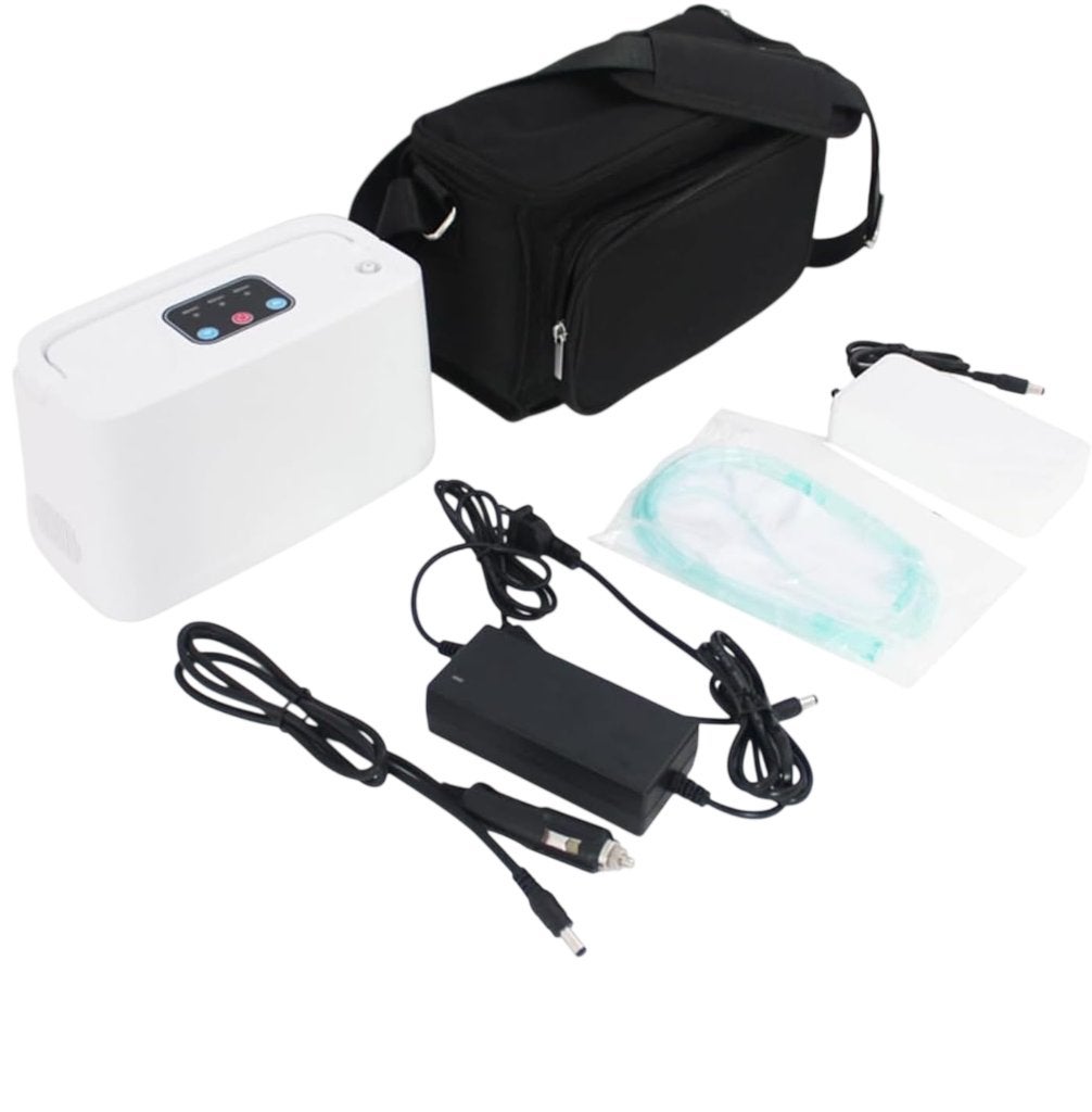 Concentrateur d’oxygène portable 3L - batterie rechargeable, Divers, Envoi, Neuf