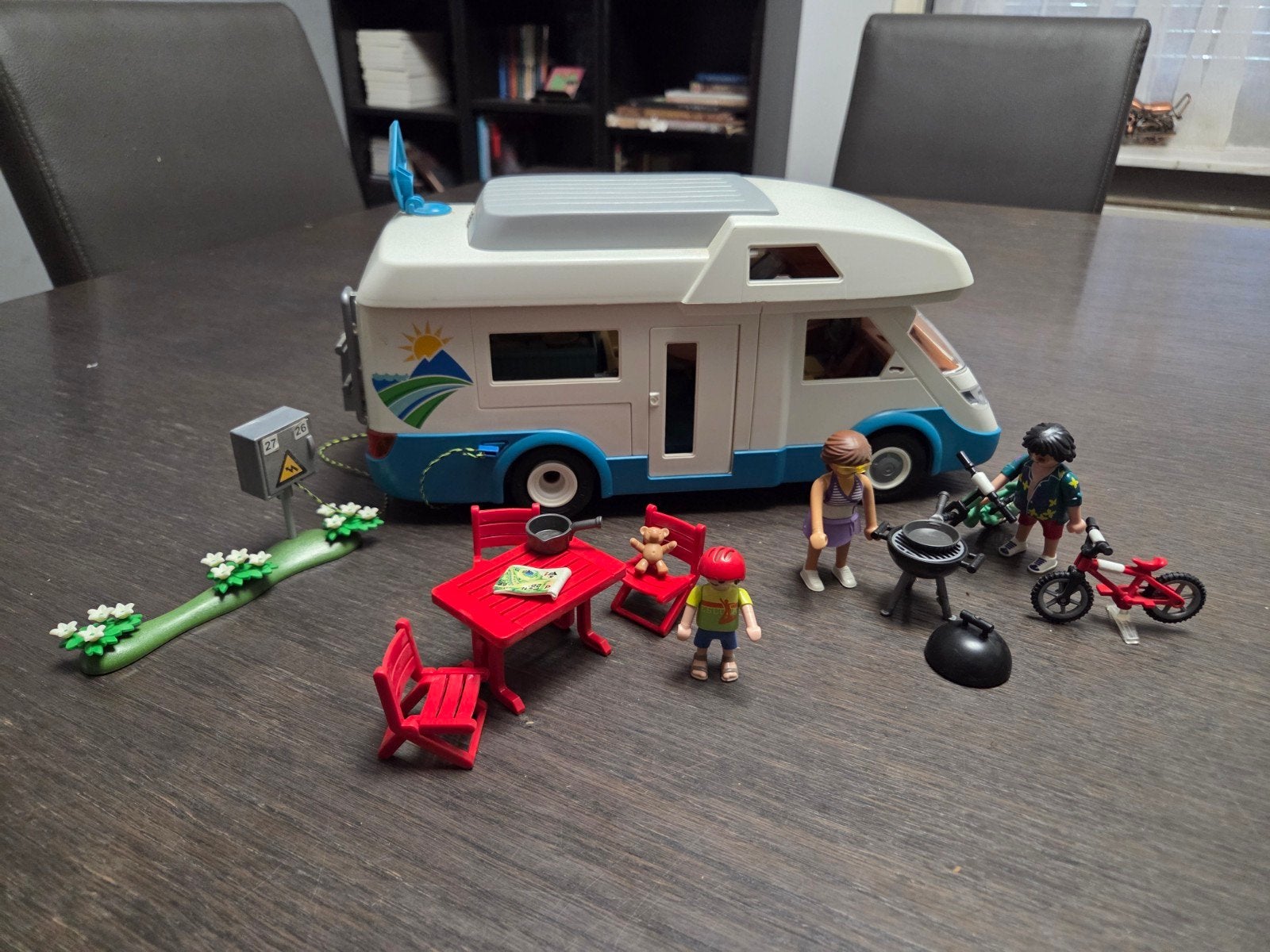 Playmobil camping car, Ophalen