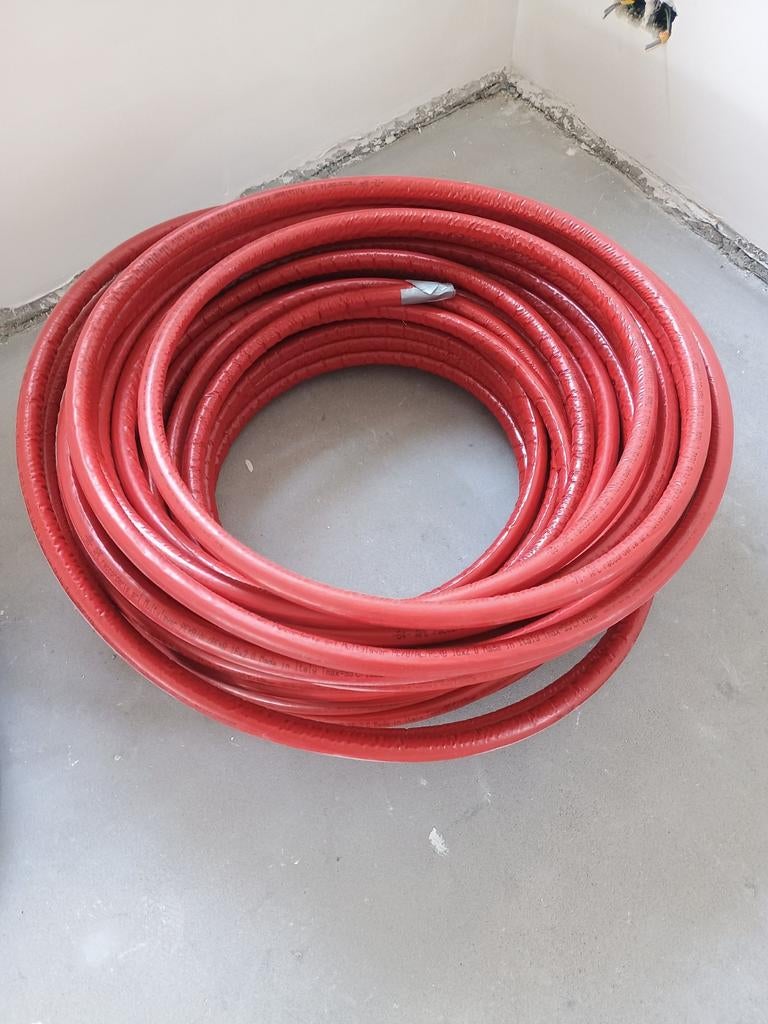 78m alupex 16x2 rood geïsoleerd, Enlèvement, Neuf, 6 mètres ou plus