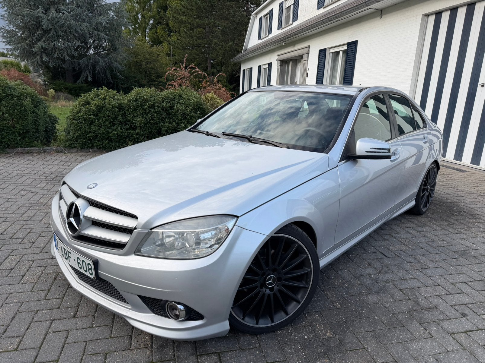 Mercedes C200 CDI - Automaat - AMG Edition - Nieuwstaat!, Auto's, Euro 5, Stof, Zwart, 4 cilinders