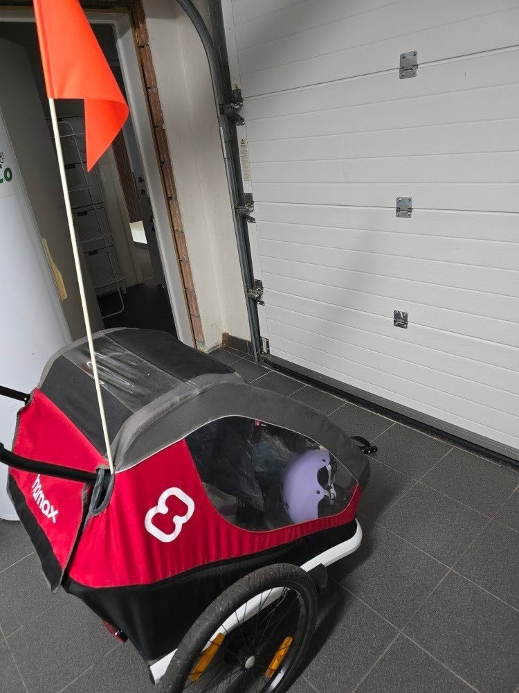fietskar Hamax  - 2 KIDS - In goede staat!, Ophalen, Zo goed als nieuw, Kinderkar, Hamax