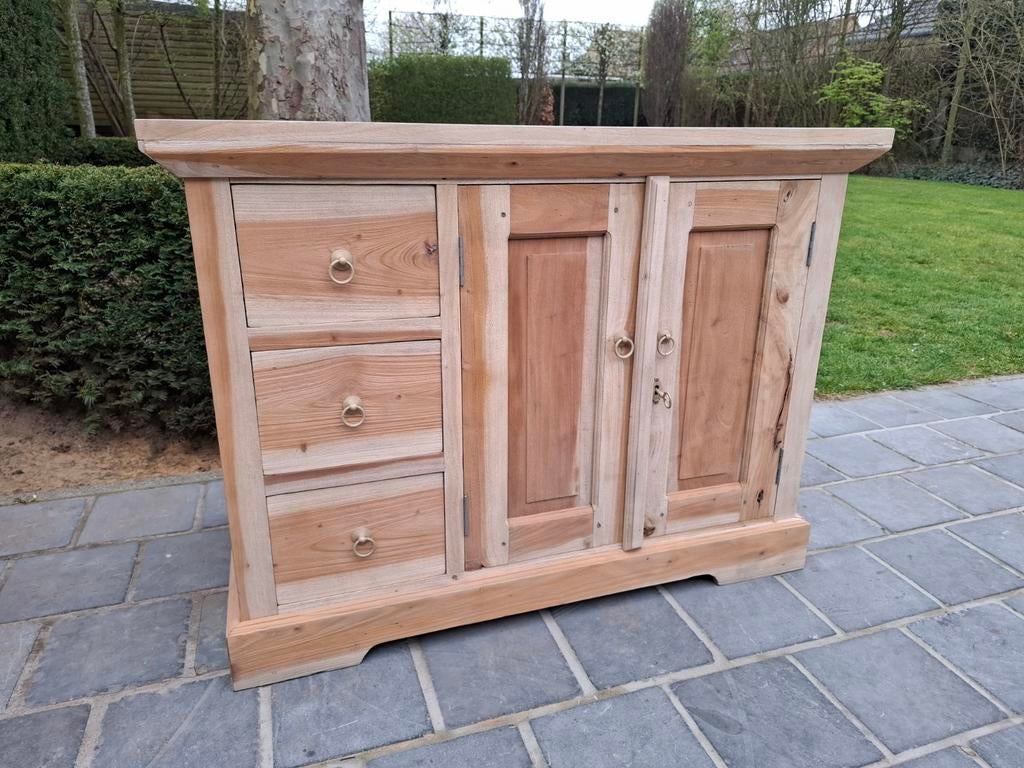 Meuble/meuble TV en bois de sheesham massif. Aérogommé. ., Maison & Meubles, Armoires | Mobilier de télévision, Enlèvement ou Envoi
