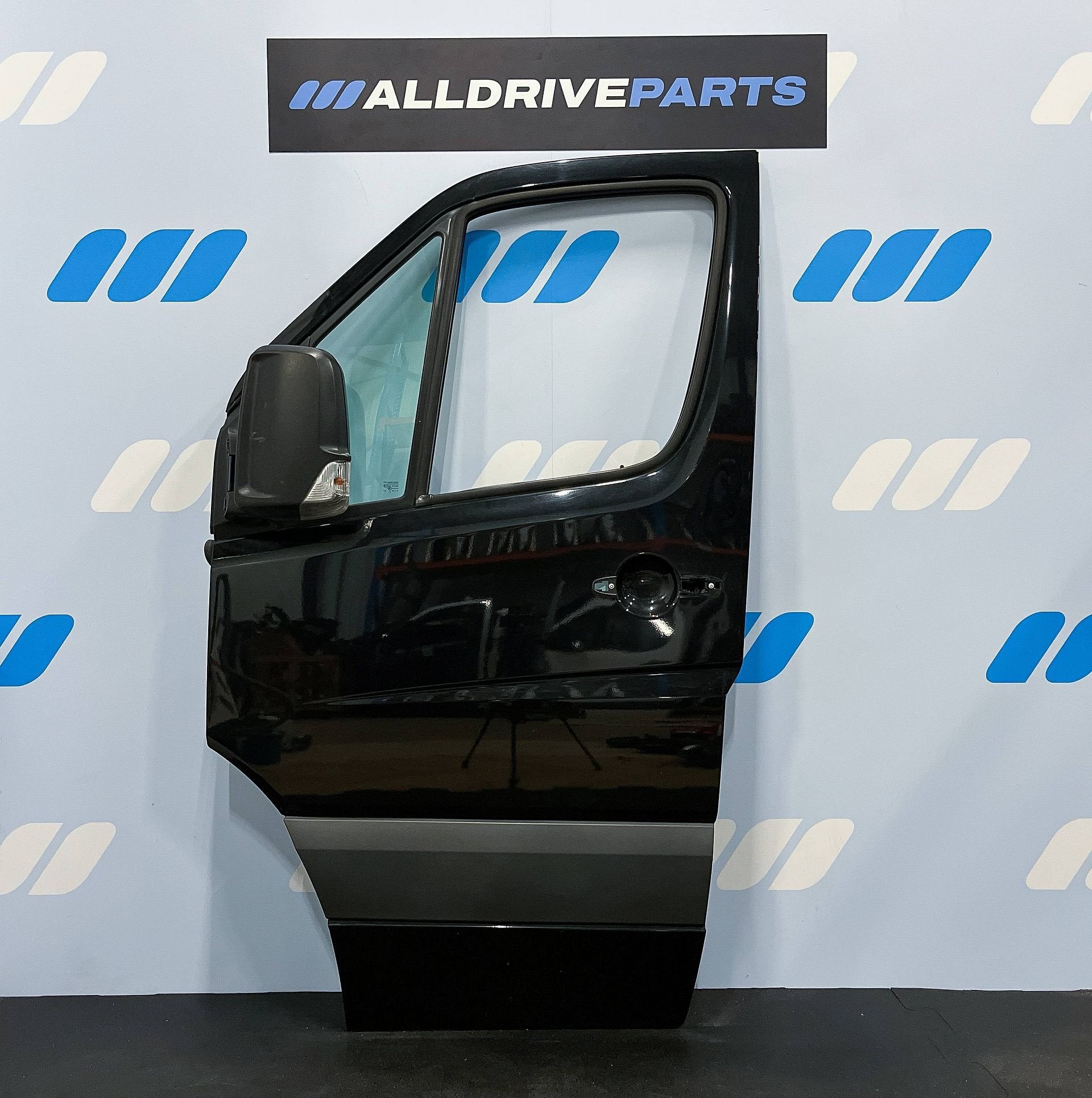 Mercedes Sprinter W906 Voorportier links zwart A9067200005, -, Utilisé, Porte, -