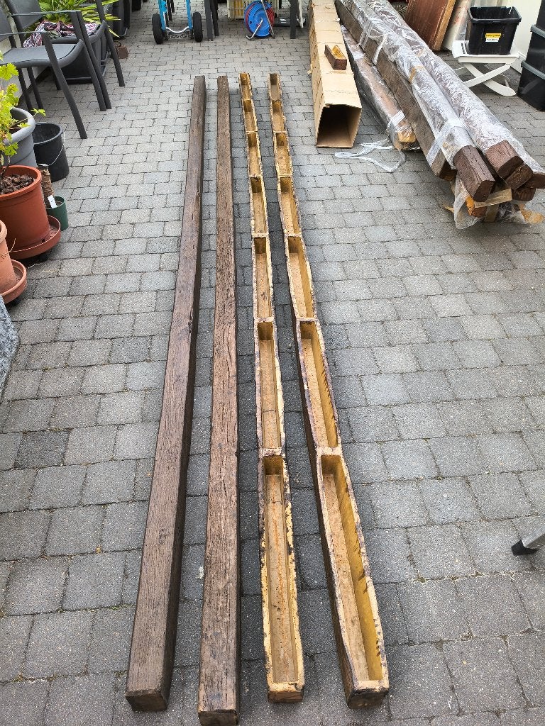 Sierbalken (polistireen) - 4,6m, Doe-het-zelf en Bouw, Hout en Planken, Ophalen of Verzenden, Nieuw, Balk