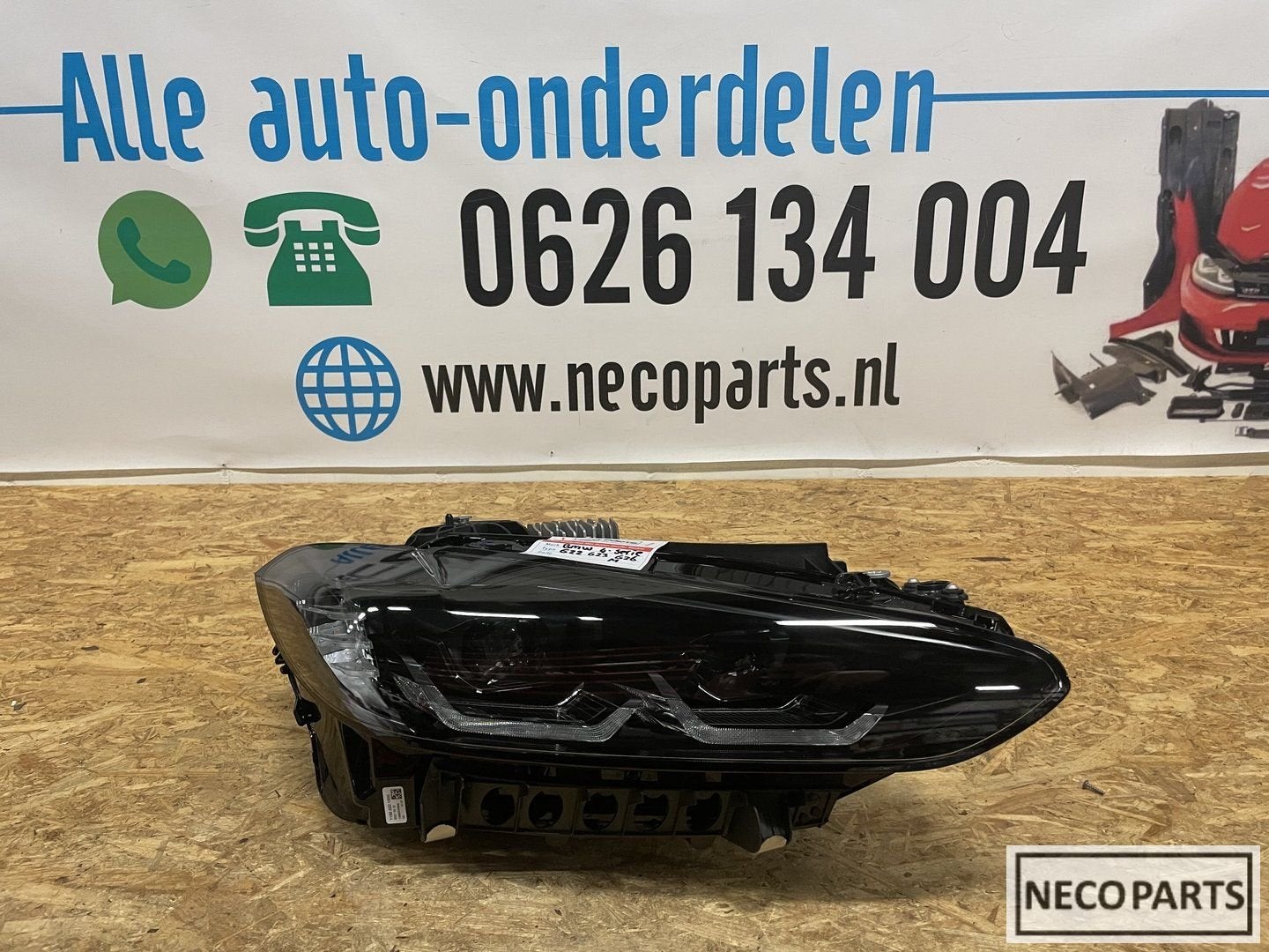 BMW 4 SERIE G22 G23 VOL LED KOPLAMP RECHTS COMPLEET 7495846, Gebruikt, -, -, Ophalen of Verzenden