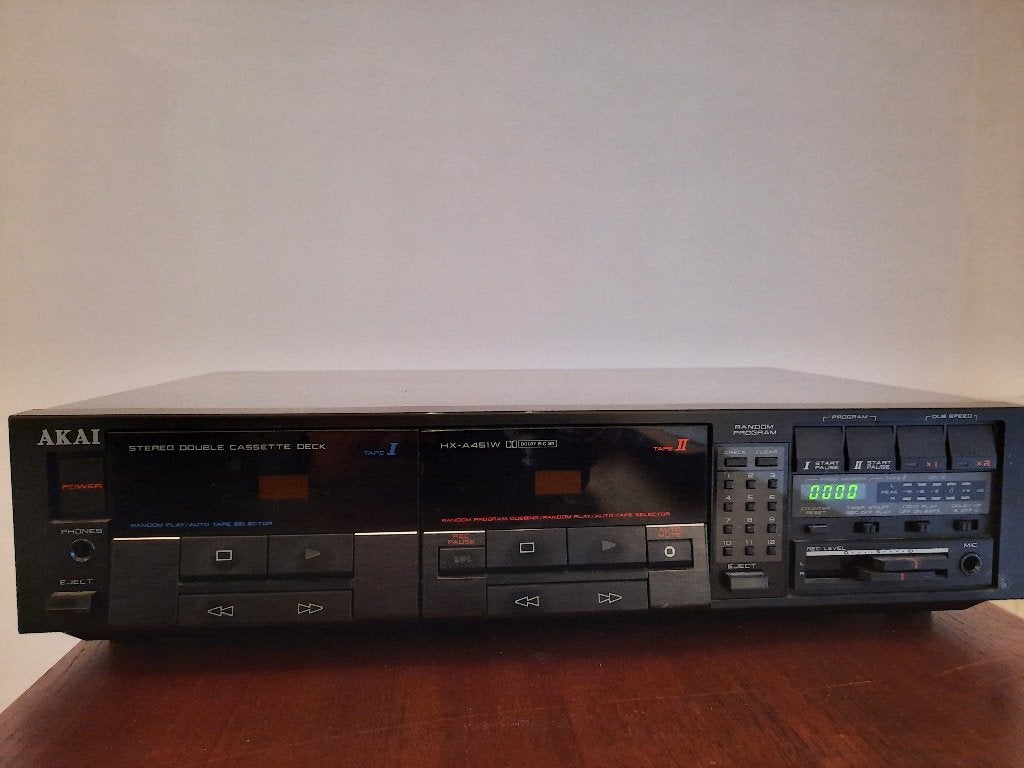 Cassette deck , Enlèvement, Akai