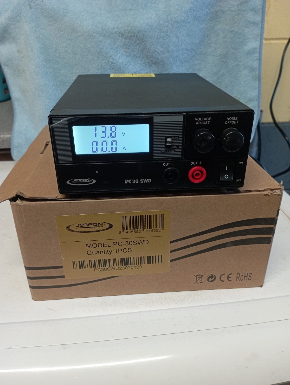alimentation variable 30 A Jetfon, Enlèvement ou Envoi, Comme neuf, Émetteur et Récepteur