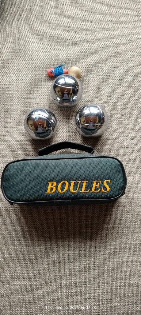 Petanque - Jeu de boules., Sport en Fitness, Ophalen, Zo goed als nieuw, Bal