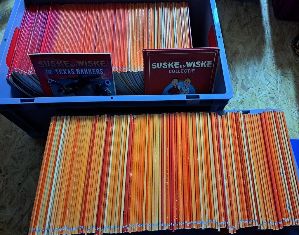 Lot Suske en Wiske strips +/- 250 st, Boeken, Ophalen