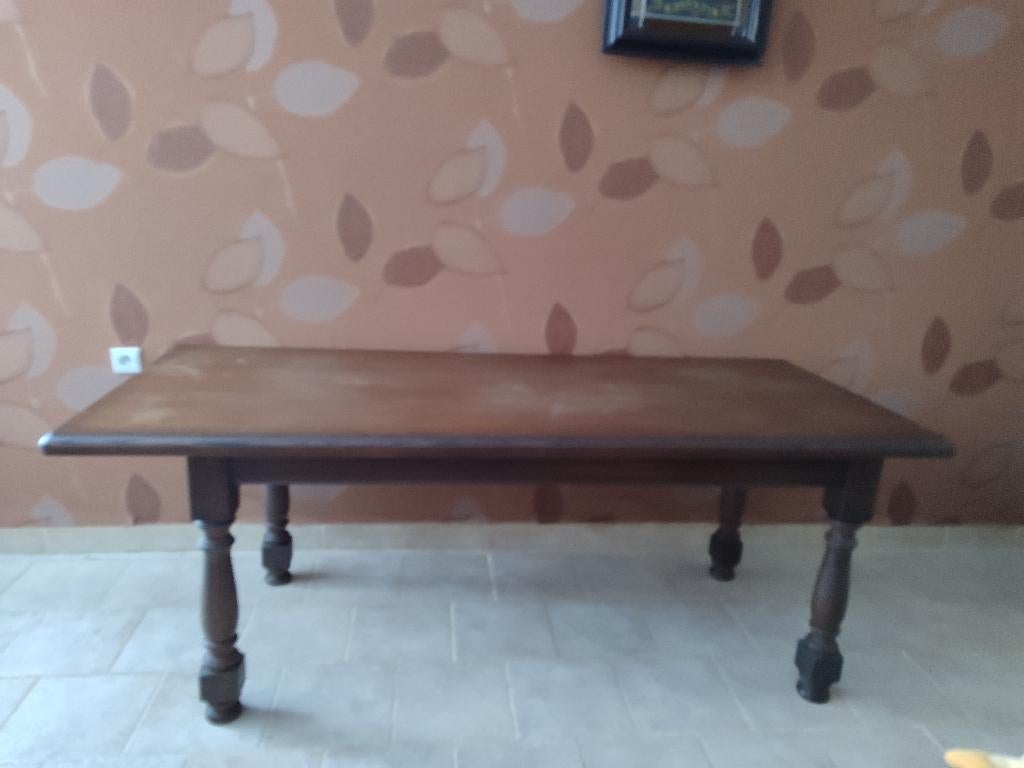 tafel, Huis en Inrichting, Tafels | Eettafels, Ophalen, Gebruikt, 200 cm of meer, 50 tot 100 cm
