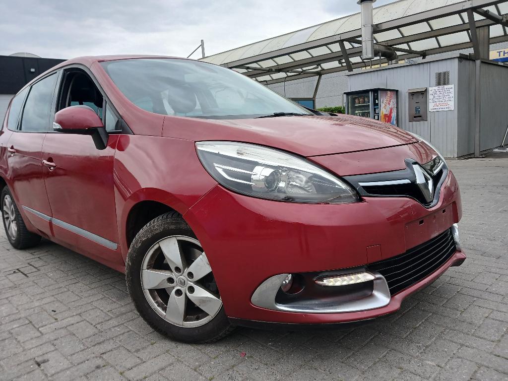 RENAULT SCENIC/1500cc DIESEL/7 PLAATSEN.GEKEURD/GARANTIE, Autos, Renault, Rouge, Euro 5, Achat, Entreprise