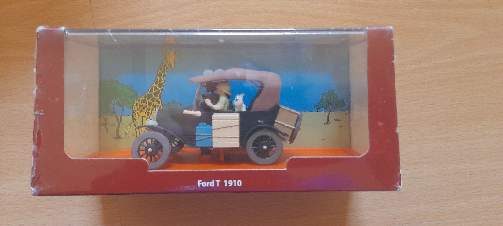 Minuatuurauto Kuifje, de Ford T (geseald exemplaar), Ophalen, Nieuw