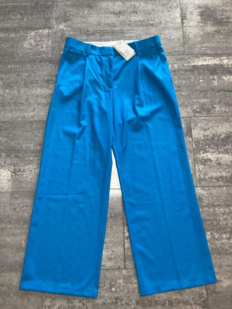 Pantalon H&M 44 neuf, Vêtements | Femmes, H&M, Enlèvement ou Envoi, Longs, Bleu