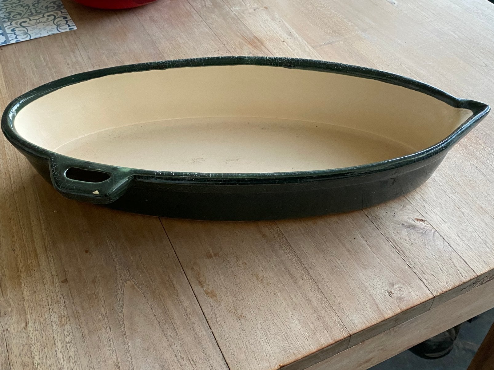 Ovenschotel, Ophalen