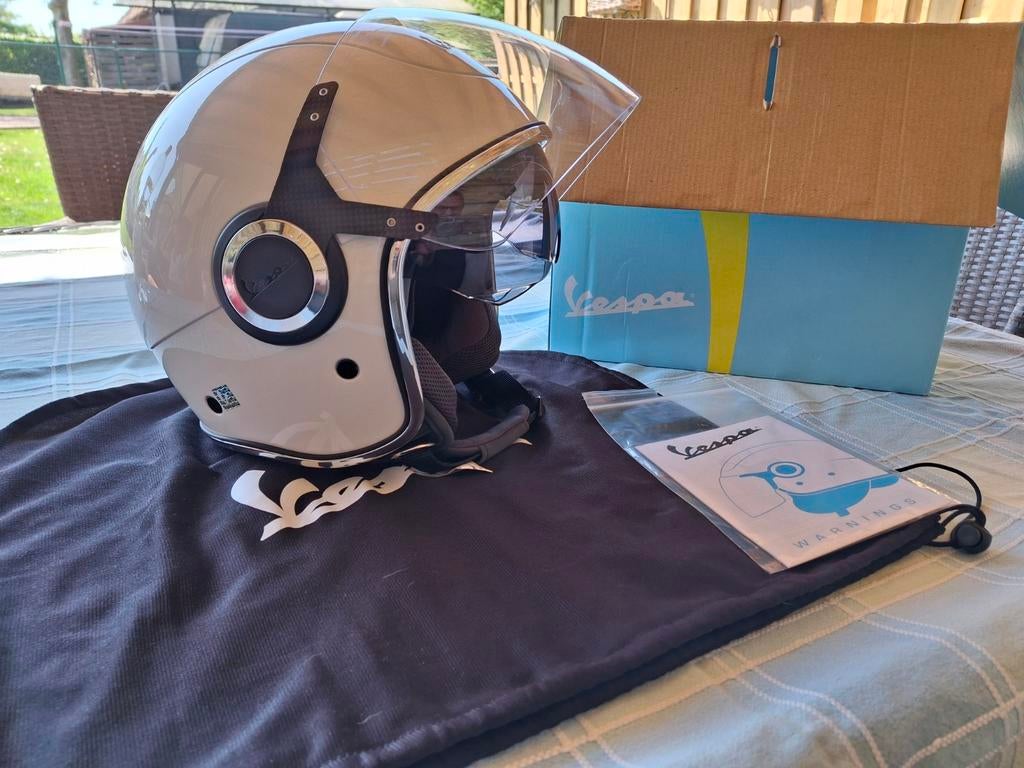 Originele Vespa helm NIEUW maat M, Motoren, Kleding | Motorhelmen, Ophalen, M