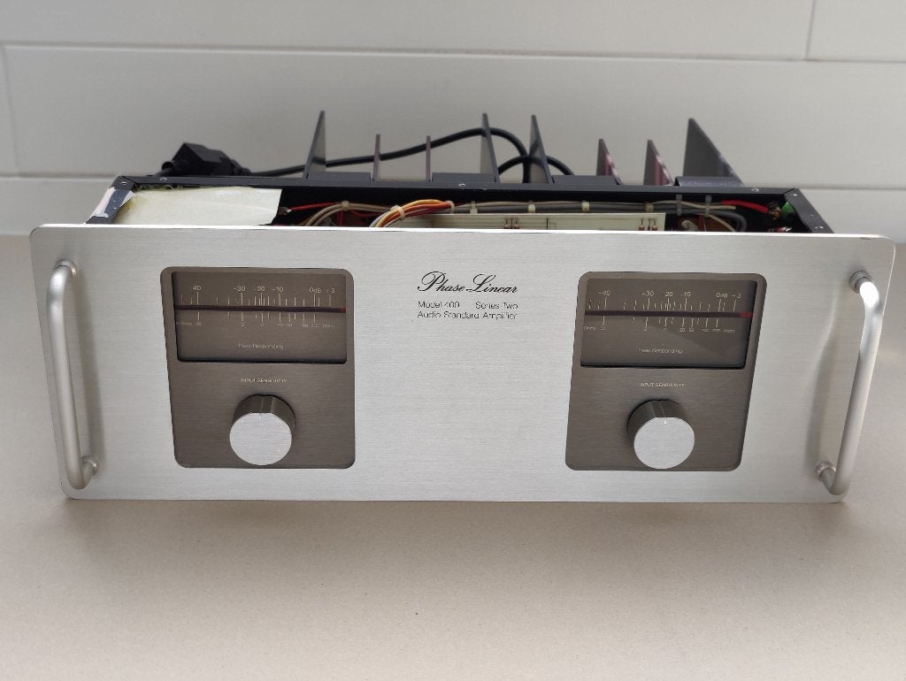 Phase Linear model 400 series two eindversterker, TV, Hi-fi & Vidéo, Amplificateurs & Ampli-syntoniseurs, Enlèvement, Utilisé
