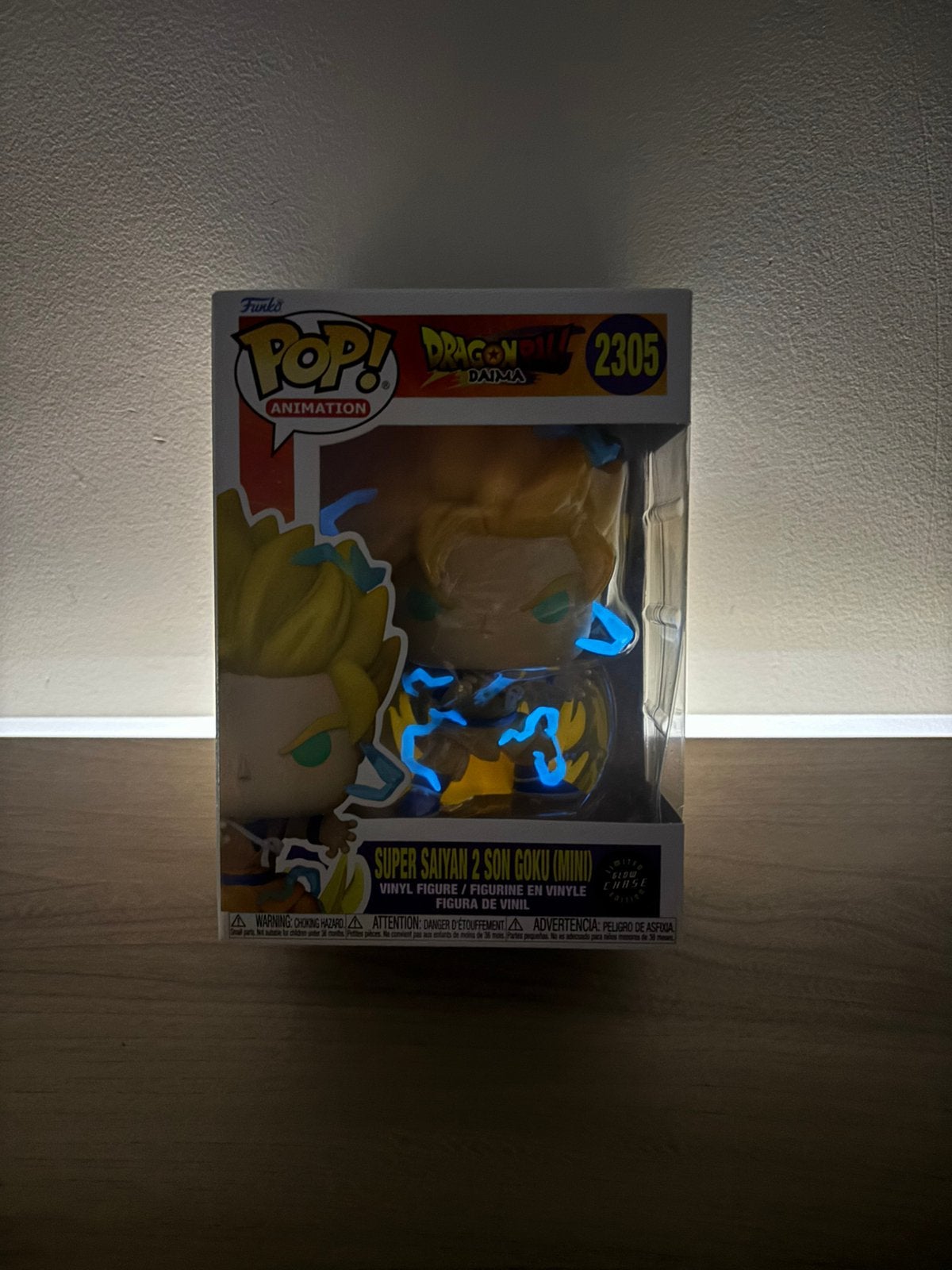 Funko Pop! DB Daima Super Saiyan 2 Son Goku 2305 Glow Chase, Ophalen of Verzenden