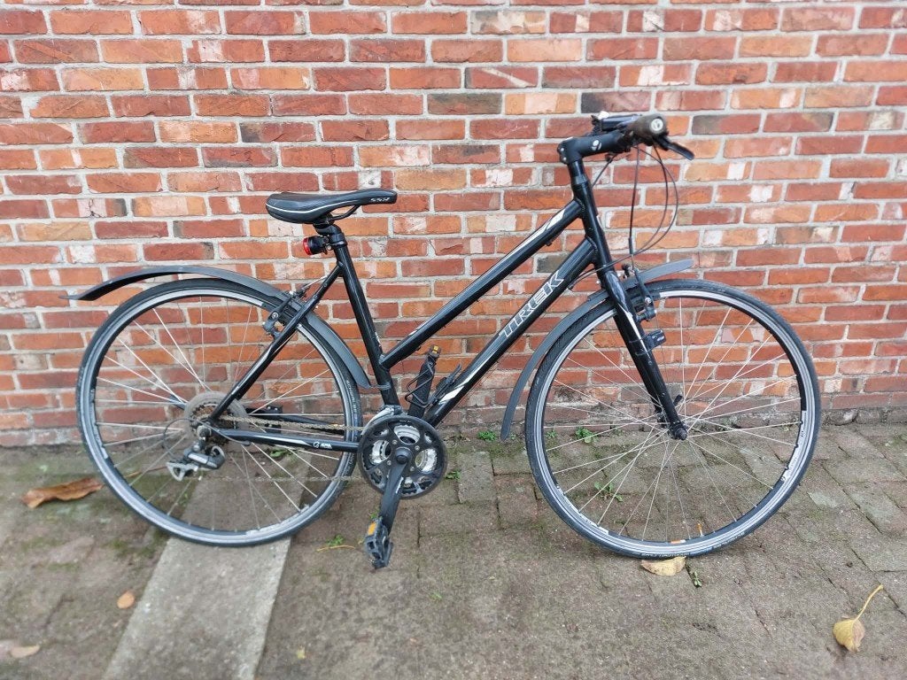 trek sportieve damesfiets, Gebruikt, Velgrem, Versnellingen, 50 tot 53 cm