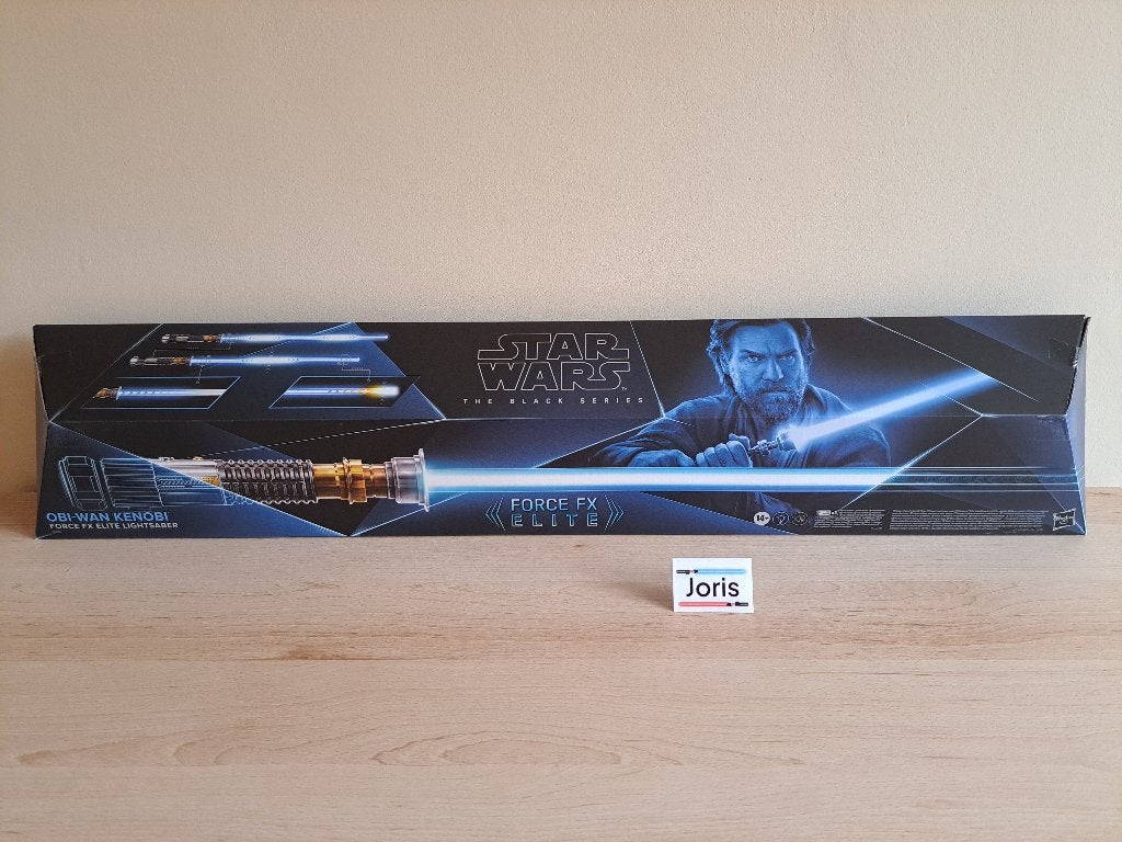 Obi-Wan Kenobi lightsaber - Hasbro The Black Series, Enlèvement ou Envoi, Comme neuf, Réplique